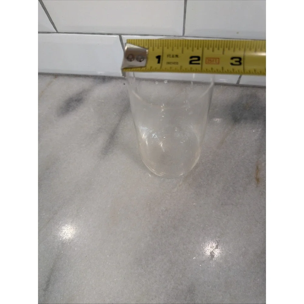 Vintage Set Of 10 Crystal Stemless F&D‎ Champagne Flutes OLA 0031